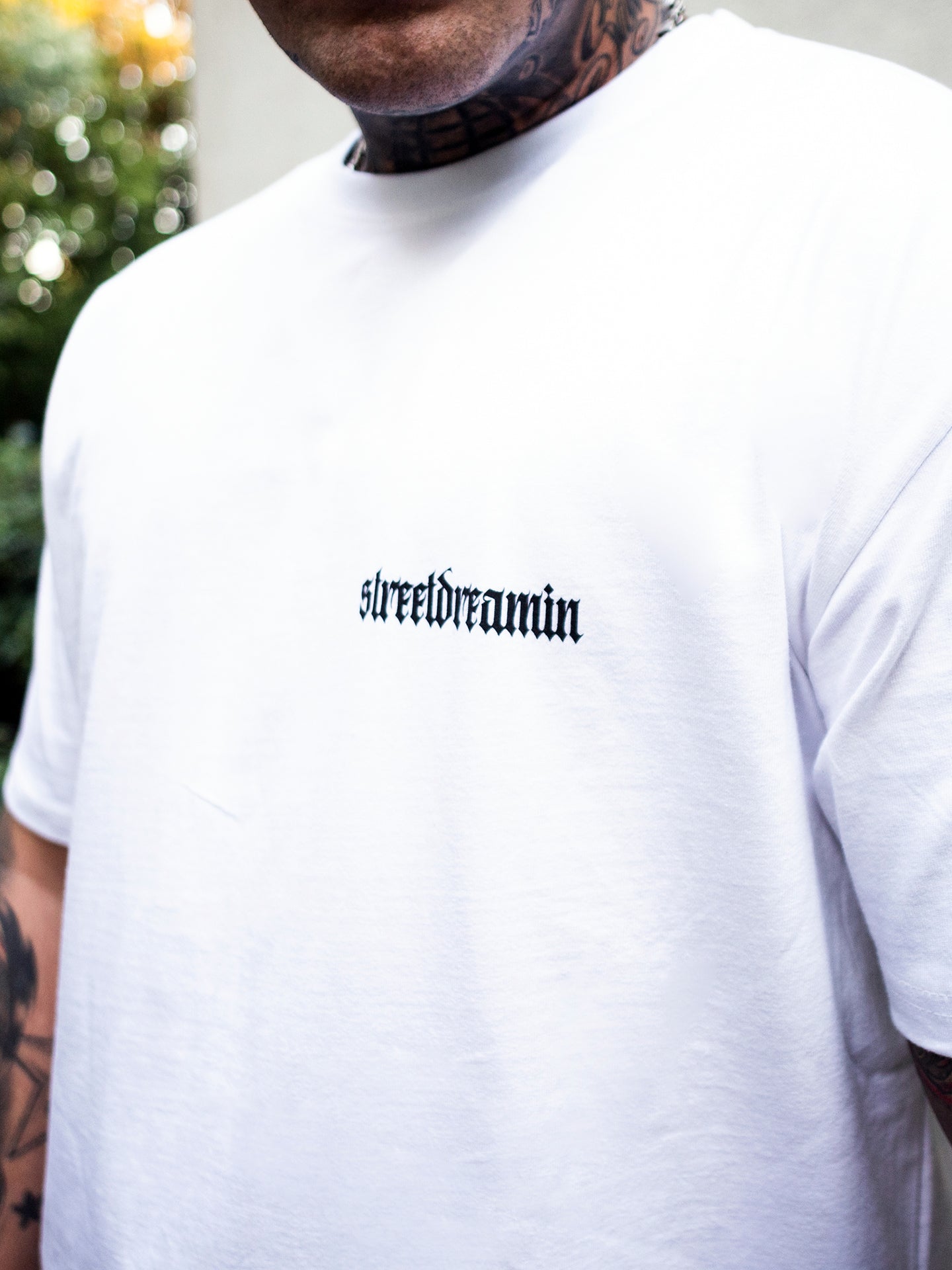 Heavy Cotton Premium Curved Logo T-Shirt