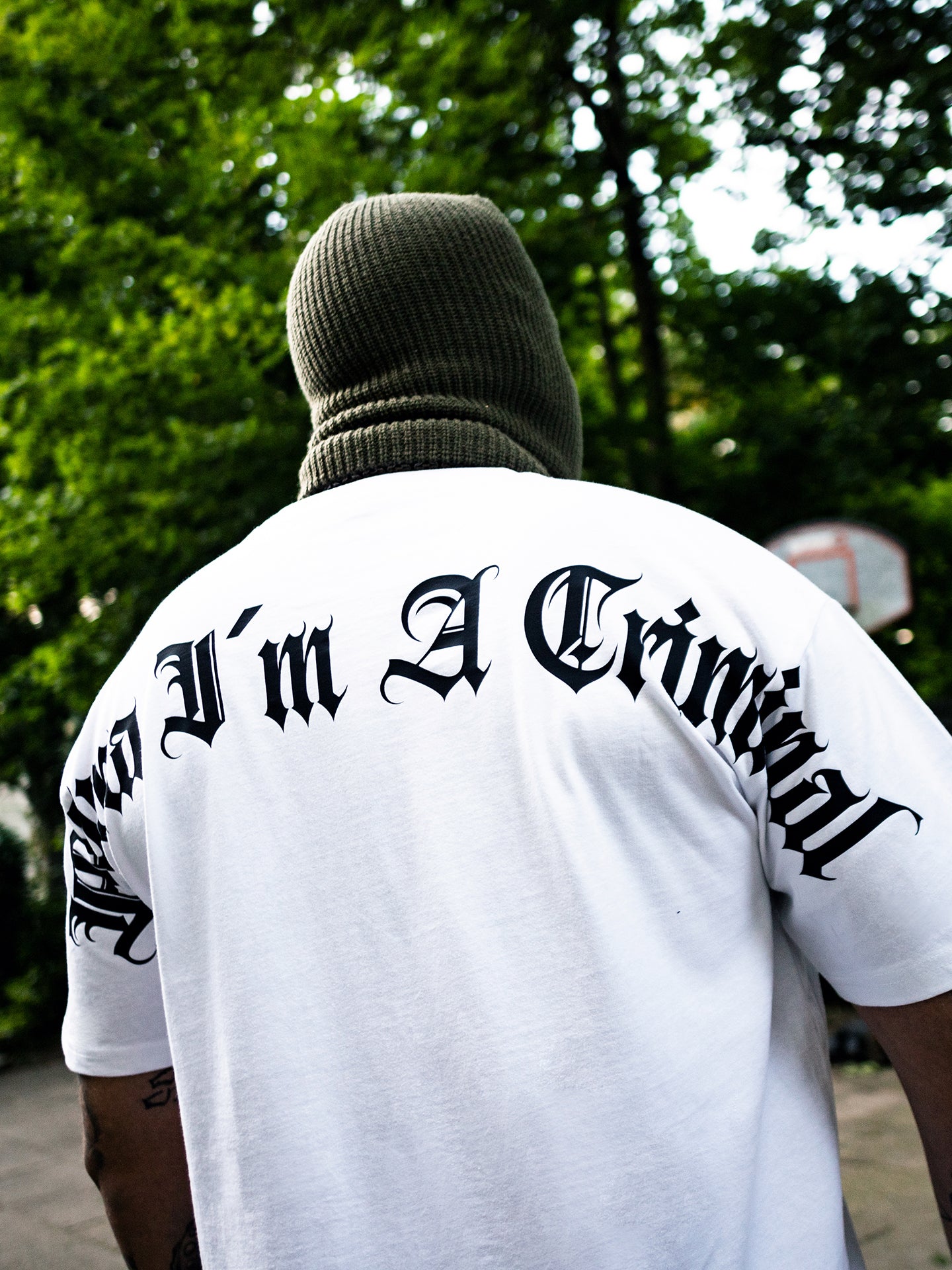 Heavy Cotton Premium Curved Logo T-Shirt