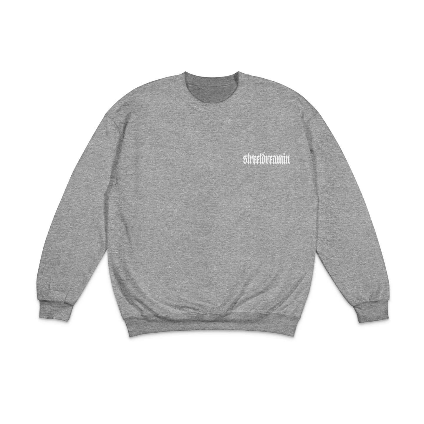 Heavy Cotton Premium Curved Logo Crewneck