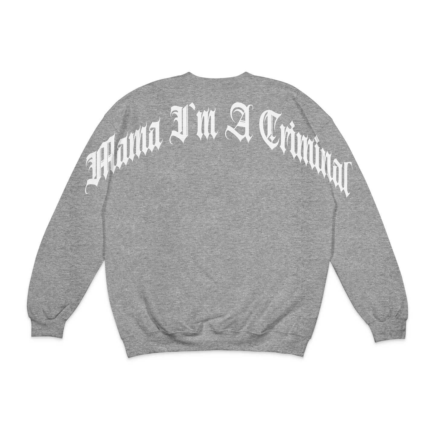 Heavy Cotton Premium Curved Logo Crewneck