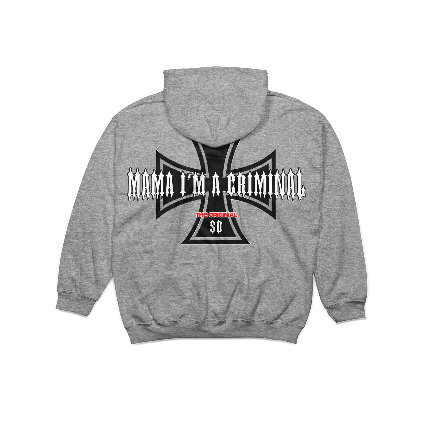 Classic "The Original" Iron Cross Hoodie